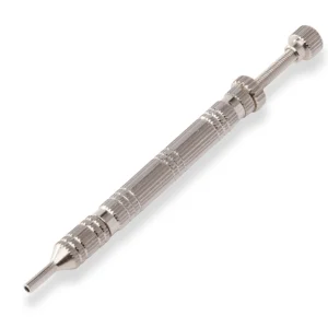 inyector de agujas de mano con muelle