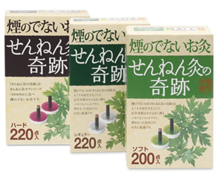 moxa adhesiva de calor templado sin humo caja3