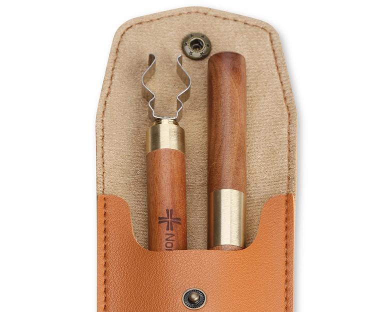 set de sujetadores de puros de moxa y rascador de cenizas2