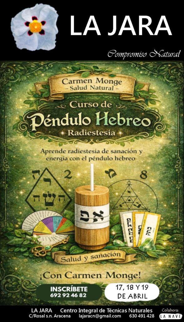 taller pendulo hebreo la jara